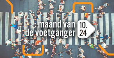 Oktober is Maand van de Voetganger! #iedereenvoetganger