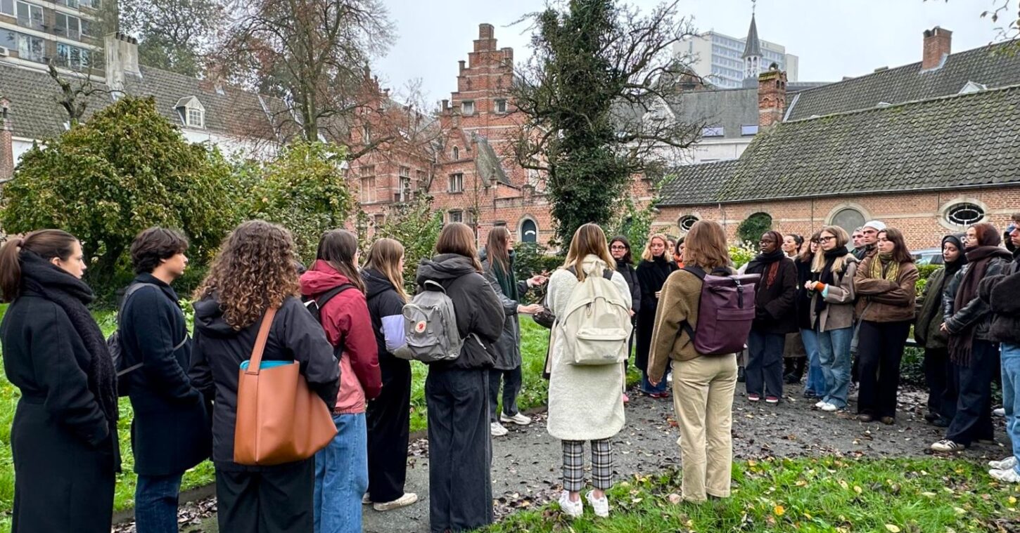 Wij gingen op wandel met studenten van de Universiteit Antwerpen