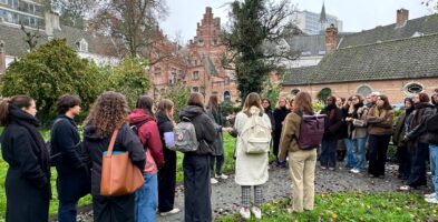 Wij gingen op wandel met studenten van de Universiteit Antwerpen